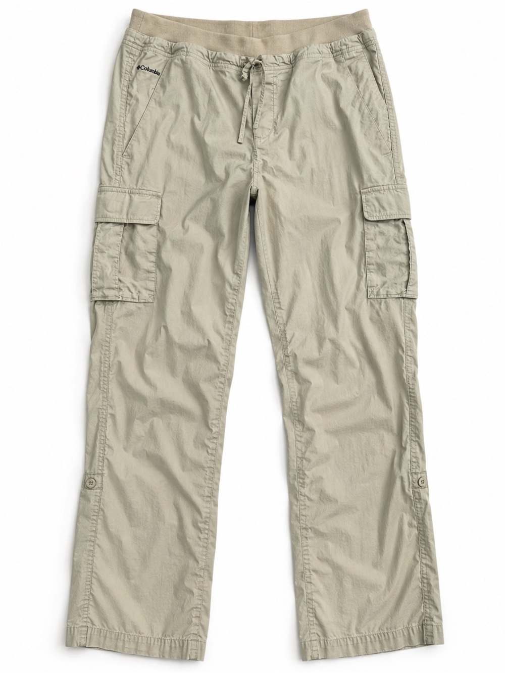 Columbia Women’s Cargo Hiking Pants Size M Olive Gray Utility Outdoor
